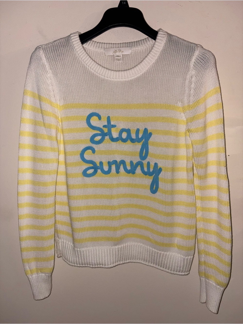 Lilly Pulitzer Kelsa Embroidered Sweater size XS